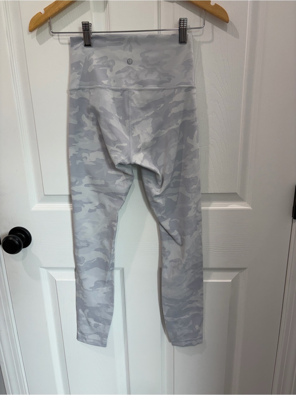 lululemon athletica Youth Light Gray Camo Leggings